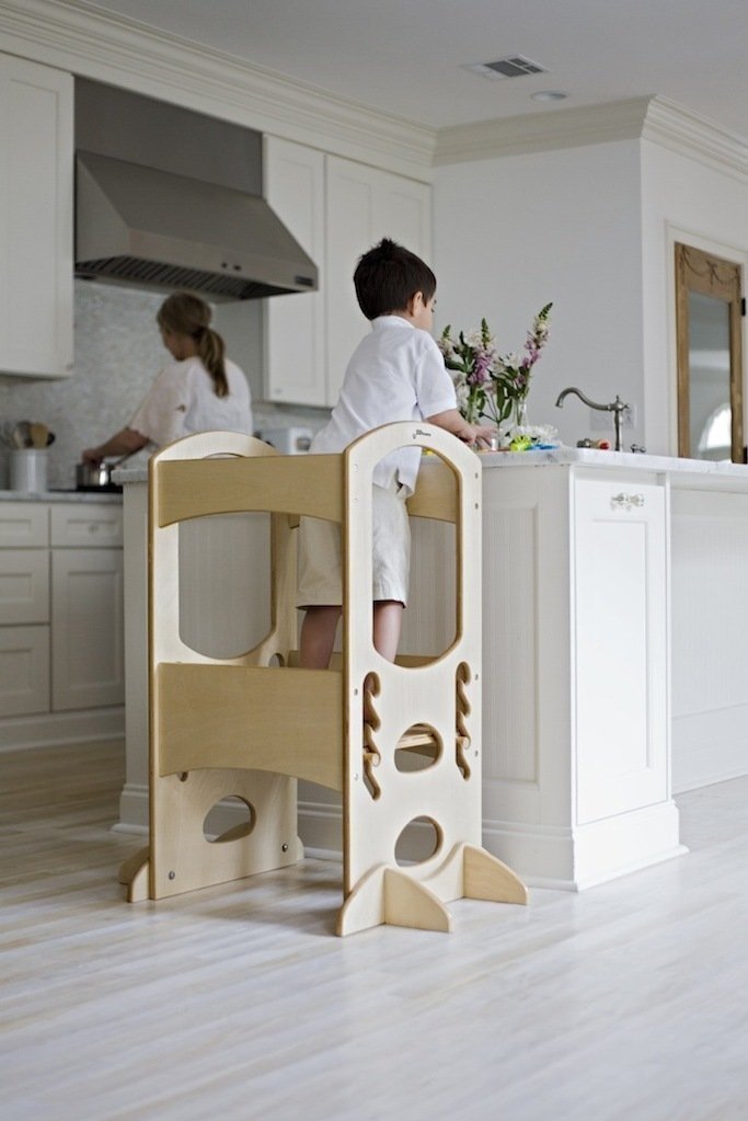 stools for toddlers in the kitchen