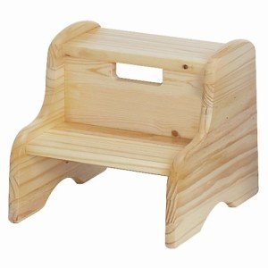 unfinished wooden step stool for kids