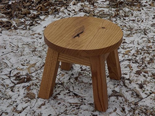 Round Wooden Step Stool - TheSteppingStool.com