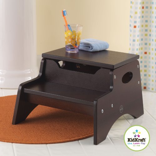wooden step stool for kids